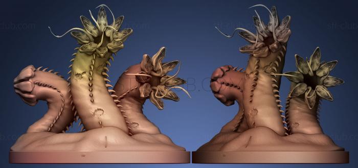 3D model sand death worm (STL)